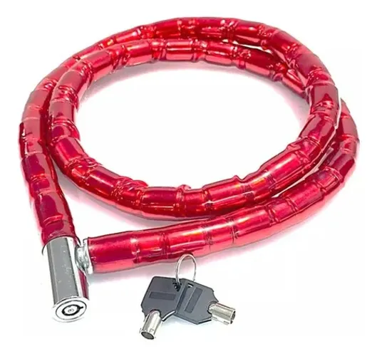 Cadeado 120cm x 18mm Para Moto Pro Startools