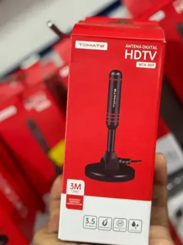 Antena Digital HDTV TOMATE - SINAL ABERTO