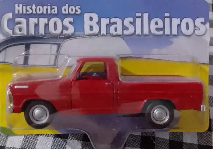 Miniatura FORD F 100 (Carros Brasileiros)