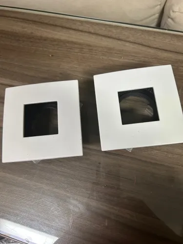 2 Luminárias Plafon de teto  Led /dicróica