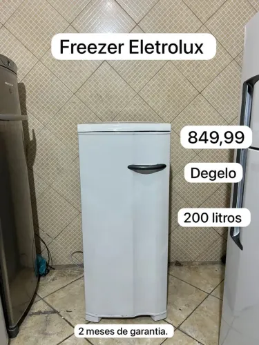 Freezer Electrolux Degelo 200 Litros
