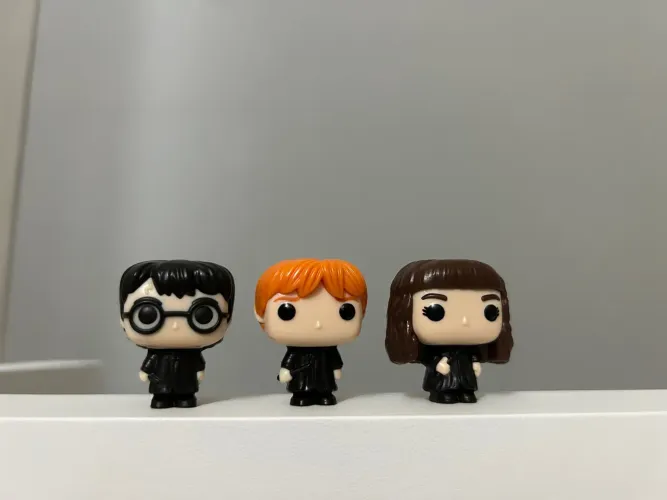 Mini Funko Kinder Joy Harry Potter Trio