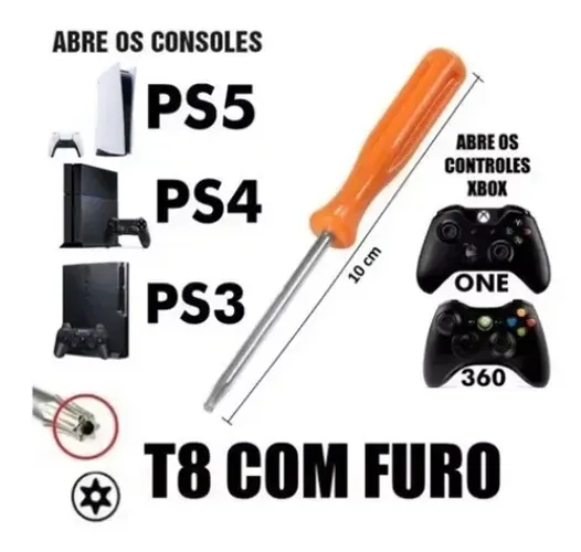 T8 Com Furo