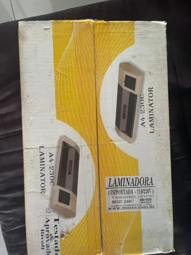 Plastificadora A4-230C Laminadora Ofício 110/220v