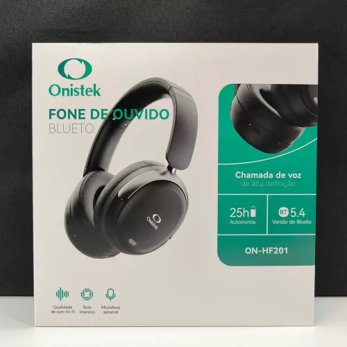 Fone de Ouvido Bluetooth - Novo