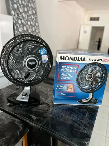 Ventilador de Mesa Mondial Pás Super Turbo