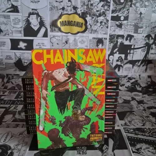 Chainsaw Man volumes 1 ao 11.