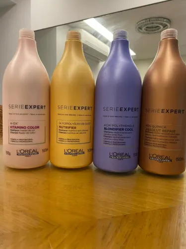Shampoo Loreal 1500 ml Diversos - Treinamento CADA UNIDADE
