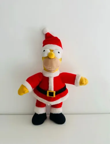 Boneco de Natal Homer Simpson