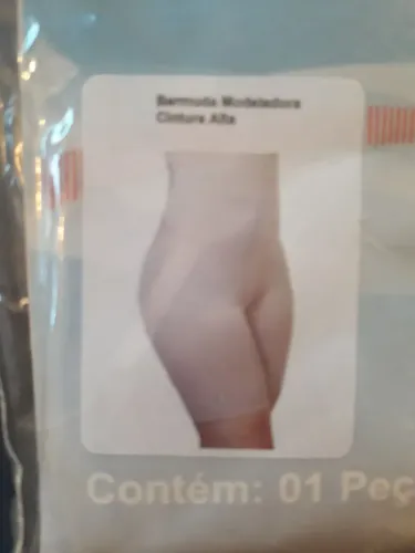 Bermuda modeladora cintura alta