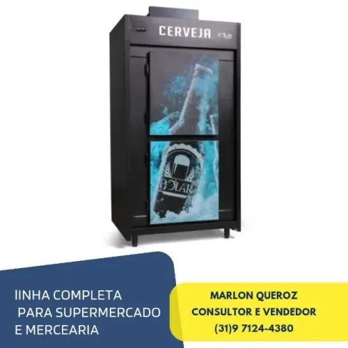 Cervejeira 2 Portas Mini Câmara Polar 220v