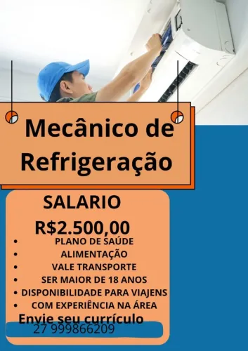 Mecânico refrigeração