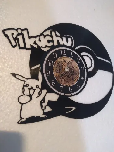 Arte de Parede Pikachu - Decorativo e Único