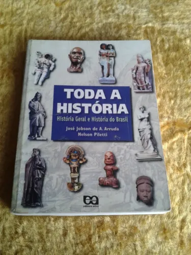 LIVRO TODA A HISTÓRIA / volume único ( NÍVEL MÉDIO )