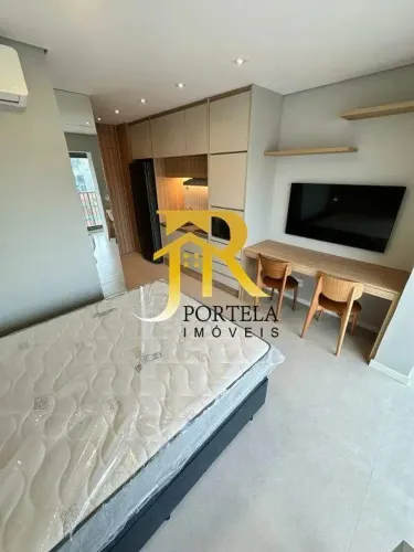 LOCAÇÃO: LINDO STUDIO NOVO, MOBILIADO EM CONDOMINIO COM LAZER PERTO DA AV. PAULISTA