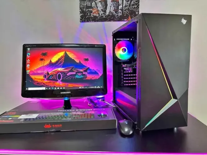Pc gamer i5 9° - Gtx 1650 para jogos e estudos