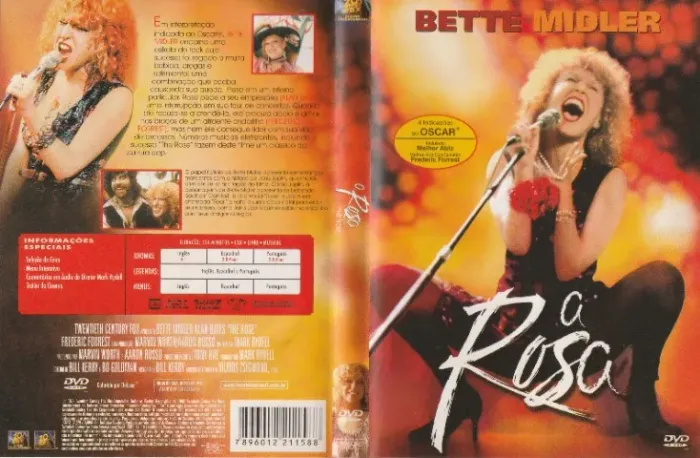 DVD ' A Rosa ' Filme Original Raro (Bette Midler )