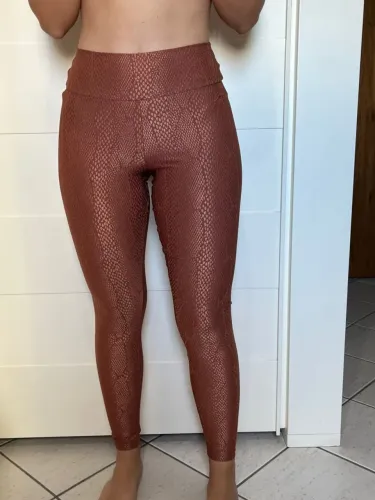 Legging Magia do Mar textura cobra