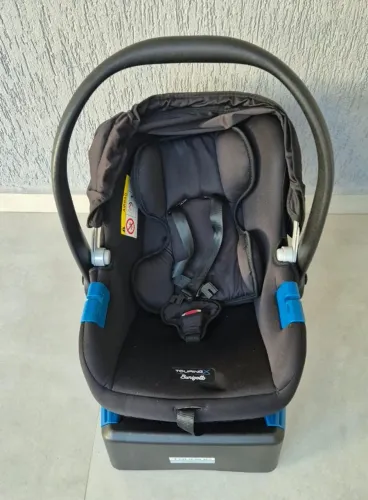 Kit Bebê Conforto Touring X Preto + Base / Burigotto