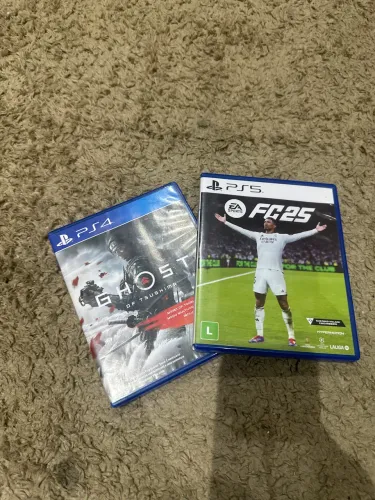 JOGOS FÍSICOS, PS5 E PS4.