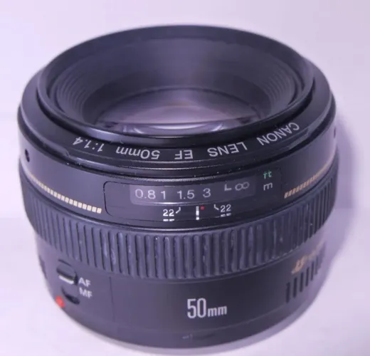Lente Canon 50 mm 1.4