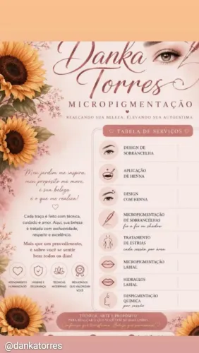 Design de sobrancelha e micropigmentação