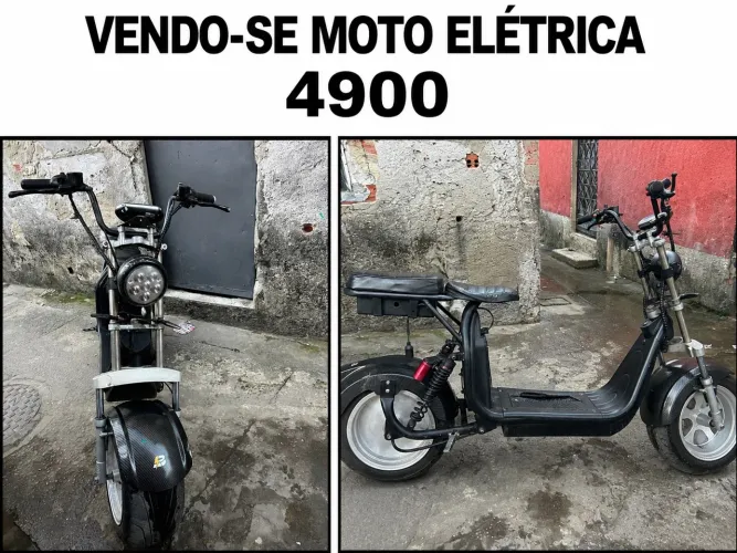 Vendo moto elétrica funcionando perfeitamente