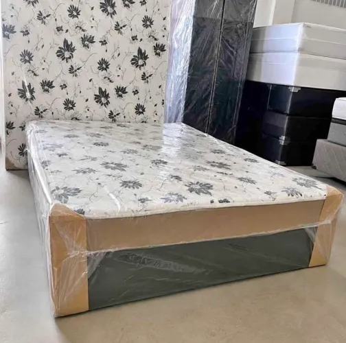 Cama Box Casal Conjugada Simples (Nova e Embalada!!)