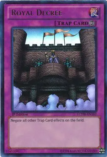 Yugioh!!! Royal Decree LCYW-EN182 Ultra Rare