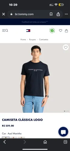 Camiseta tommy Hilfiger original