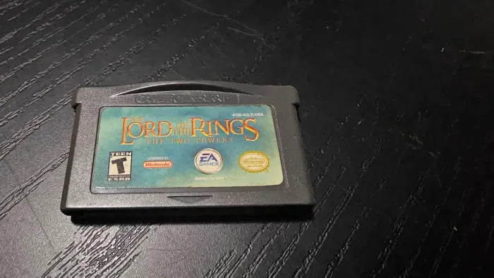 Jogo the lord of the rings the two towers GBA