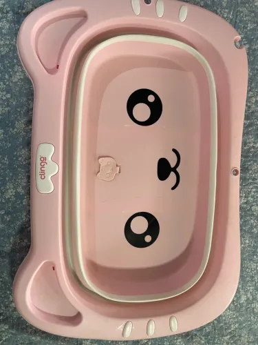 Banheira de bebê menina 