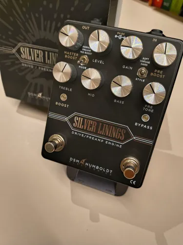 Pedal de Guitarra Silver Linings Drive Preamp DSM Humboldt