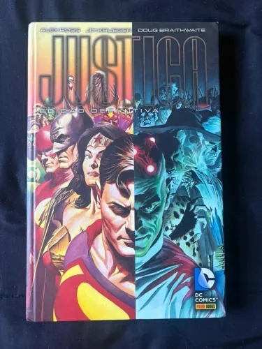HQ a liga da justiça edição definitiva 2013 capa dura