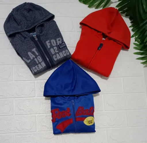 Kit 3 Casacos infantil tamanho 3