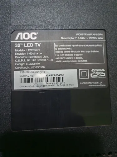 TV 32 Polegadas leia o anúncio