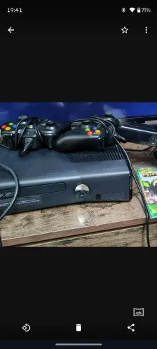 Xbox destravado completo com muito jogo no ahd tem jogo de cd Kinect completo