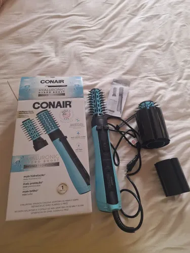 Escova Rotativa Conair Hyaluronic Hydro Boost
