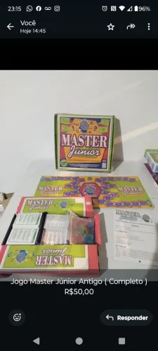Jogo Master Júnior Completo