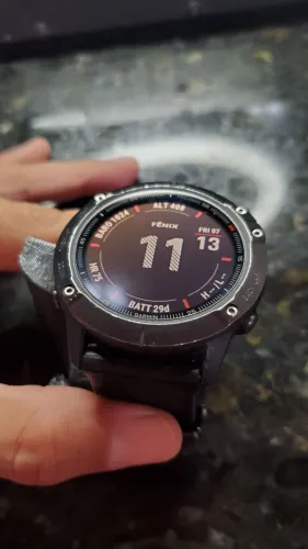 Relógio Garmin Fênix 6X Sapphire