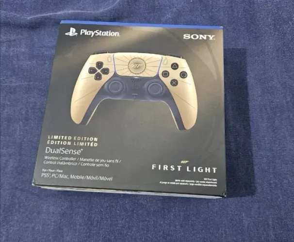 Controle PlayStation 5 Edição Limitada de 007 First Light LACRADO