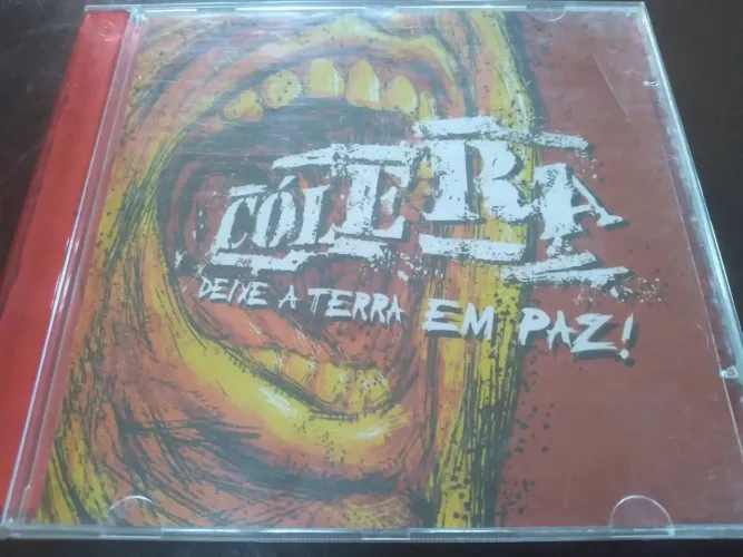 CD CÓLERA - DEIXE A TERRA EM PAZ - CLÁSSICO DO PUNK NACIONAL