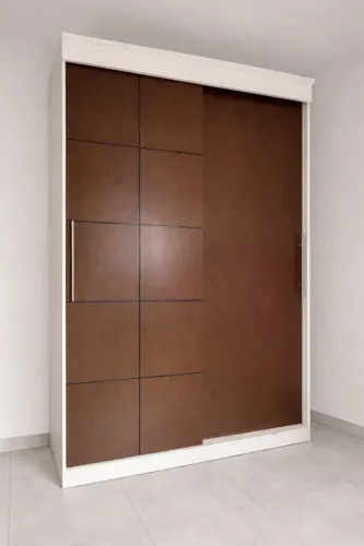 Guarda-roupa com 2 portas de correr