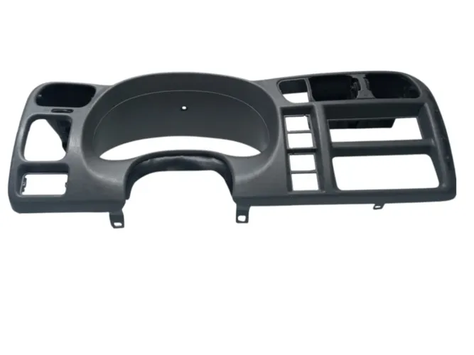 Moldura Do Painel Central De Instrumento S10 2001 A 2011 Grafite