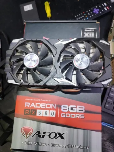 Placa de vídeo RX580 8GB 2048SP