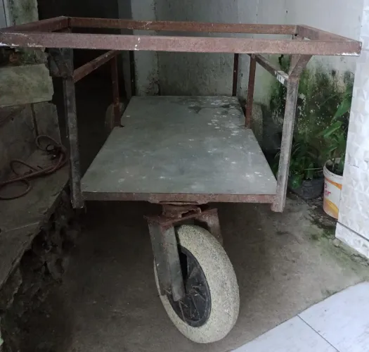 Carroça para trabalhar 