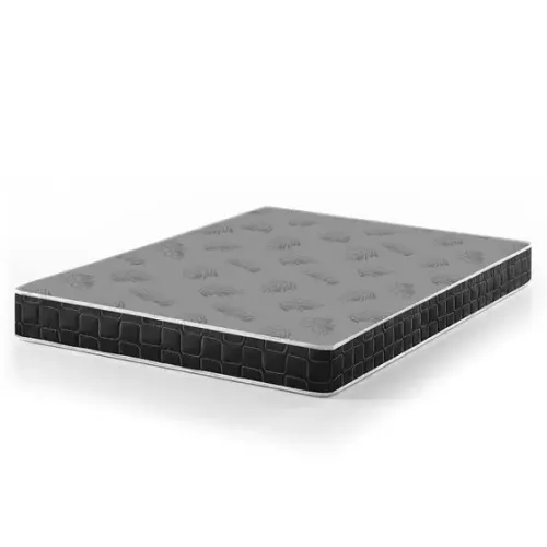 Colchão de Casal Querubin 138x188x12 Preto e Cinza Novo- florianopolis