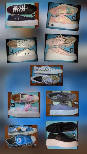 Lote de tênis feminino 