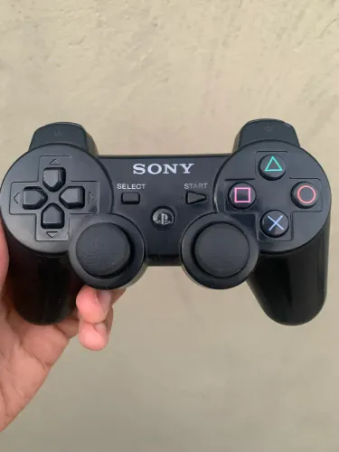 Controle PS3 Original Sony DualShock 3 Sixaxis Preto