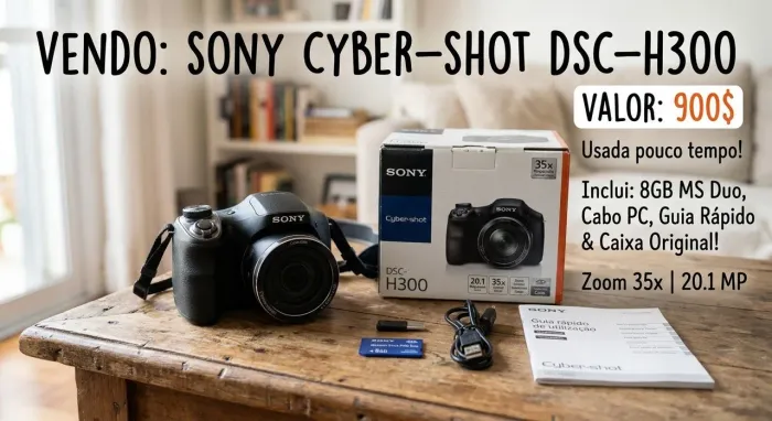 Máquina Sony cyber-shot